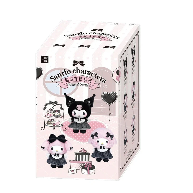 عروسک شانسی مدل کرومی طرح Sanrio sister's outfit blindbox 1 عروسک شانسی مدل کرومی طرح Sanrio sister’s outfit blindbox